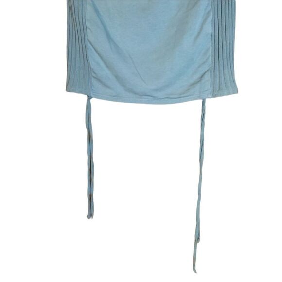 NWT! OU sky blue tie mini skirt - Picture 8 of 10